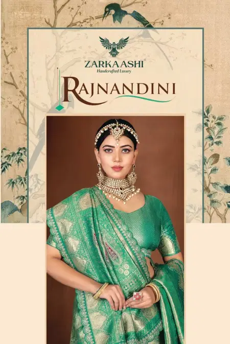 Rajnandani By Zarkaashi Banarasi Tissue Saree Wholesale Clothing Distributors In India